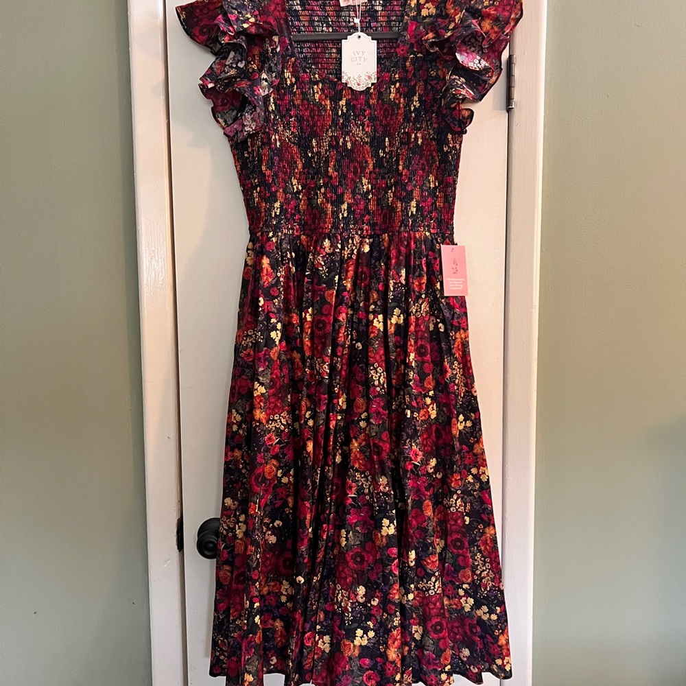 Ivy City Co Night Garden Hattie Dress